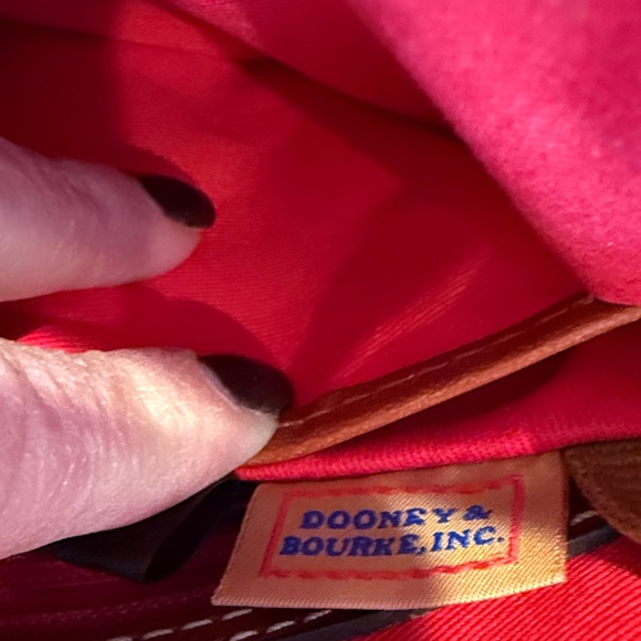 Dooney & Bourke Like new. Light Pink and Brown shoulder Bag - Picture 15 of 15